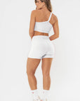 Shorts Lótus 2.0 Branco Canelado — foto 6
