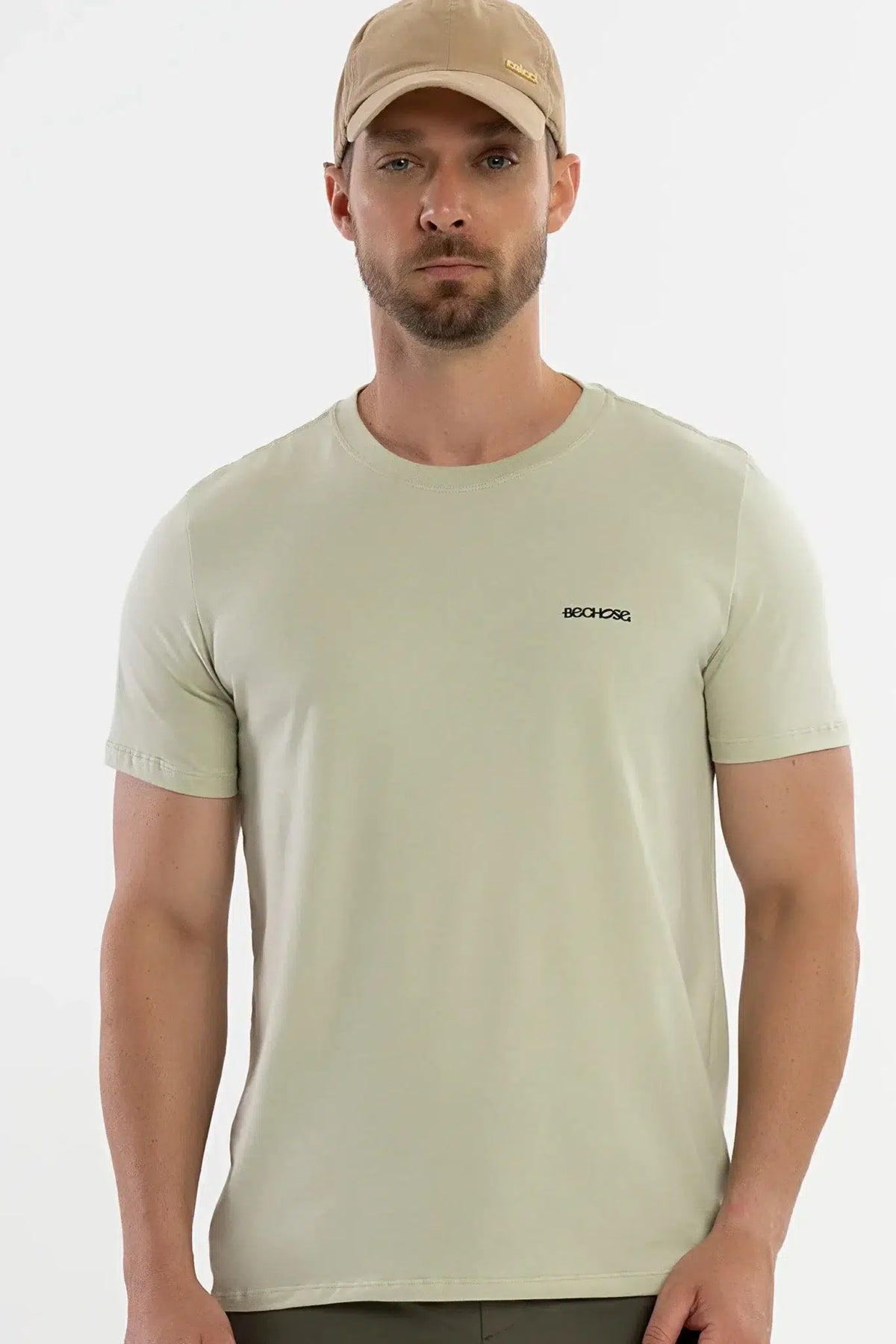 Camiseta Pima Carvalho Moss Gray — foto 1