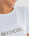 Camiseta Feminina Bchose Branco — foto 3