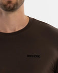 Camiseta Pima Carvalho Brown — foto 3