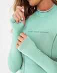 Blusa Margarida Verde Jade — foto 4