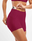 Shorts Hibisco Bordô — foto 1