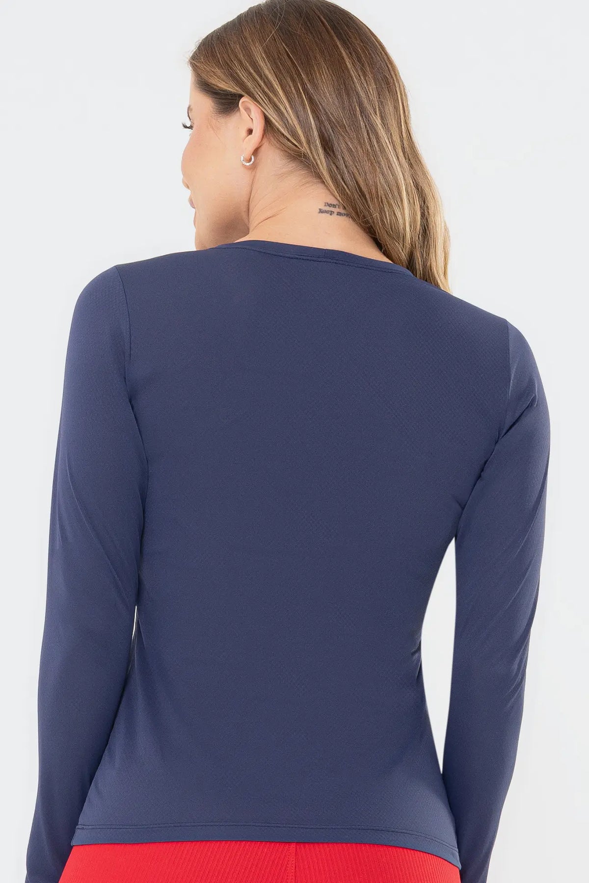 Blusa Tulipa Marinho — foto 4