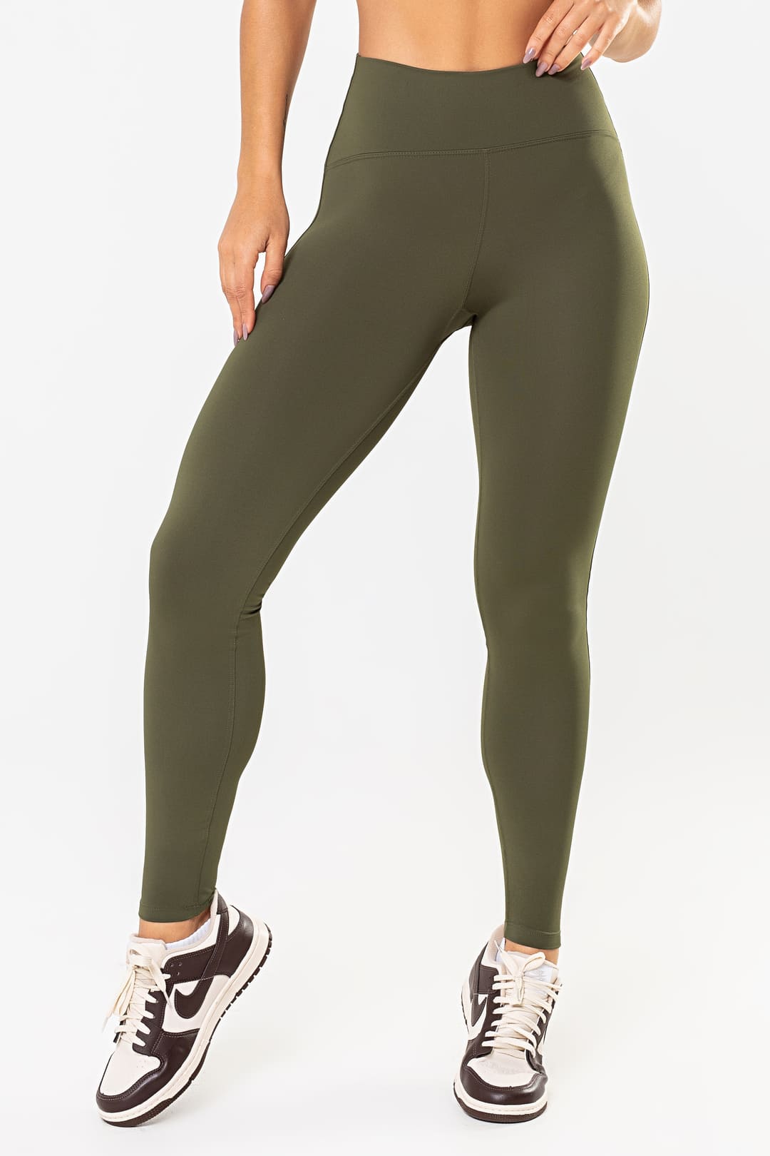 Legging Lótus Verde Exército — foto 1