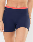 Shorts Amarilis Azul Marinho / Vermelho Goiaba — foto 1