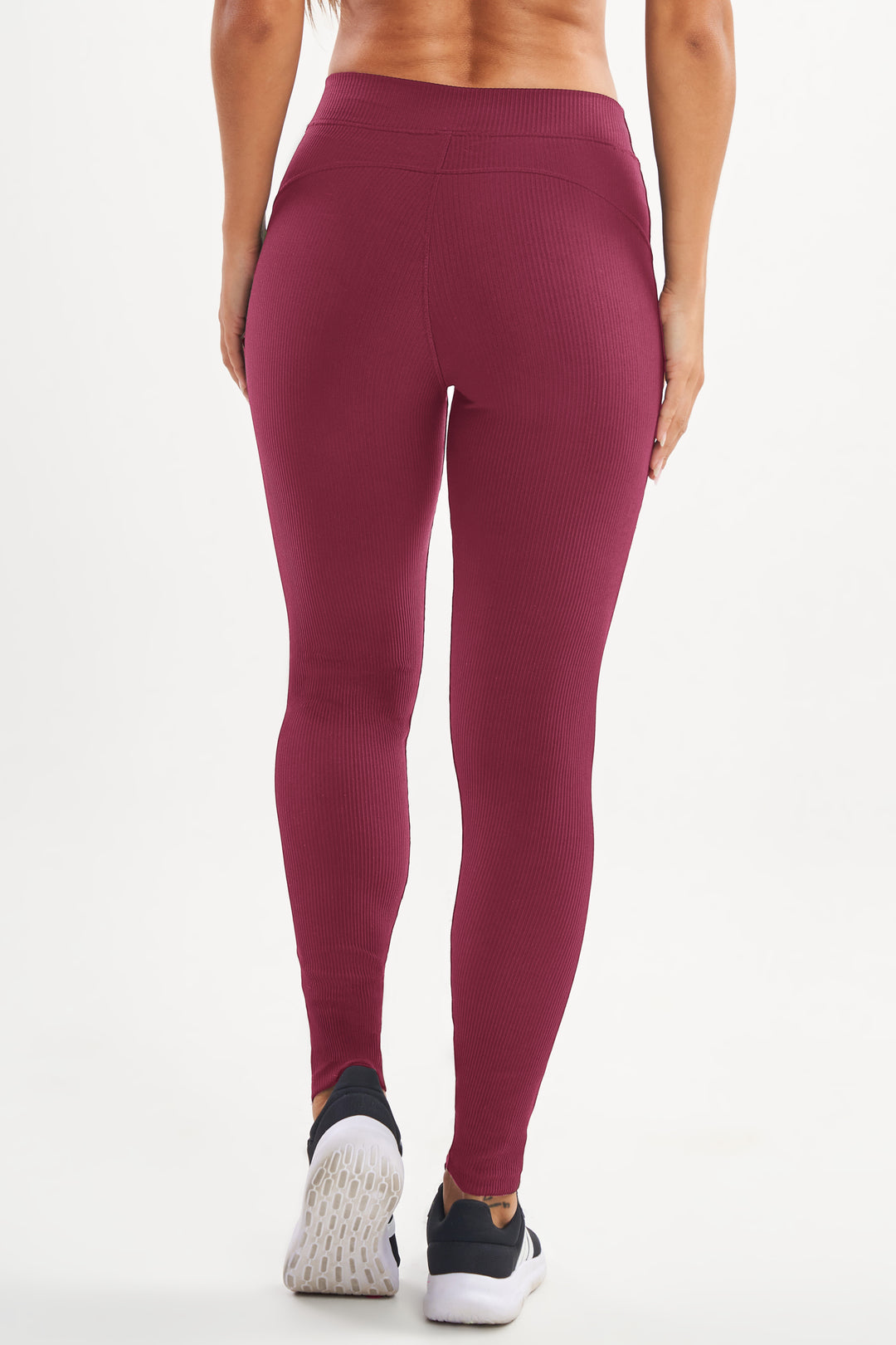 Legging Peônia Cranberry Canelado — foto 2