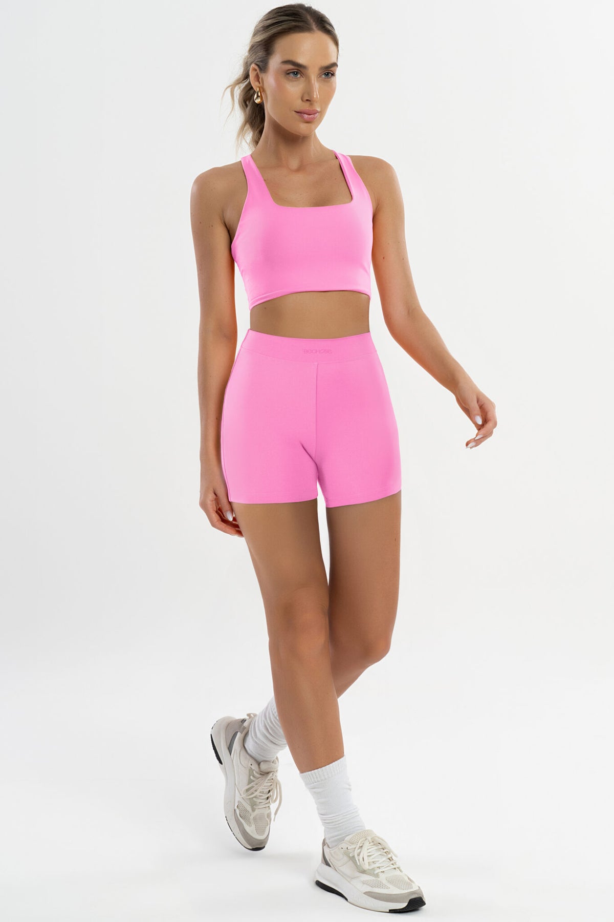 Shorts Peônia Rosa Sorvete — foto 4