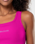 Top Cravo Rosa Pink Canelado — foto 3