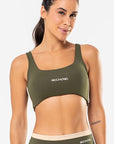 Top Amarilis Verde Exército / Cream — foto 1