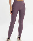 Legging Hibisco Rosa Satin — foto 1