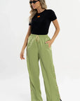 Calça Dália Pistache Acetinado — foto 5