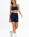 Top Jasmim Azul Marinho / Rosa Sorvete — foto 4