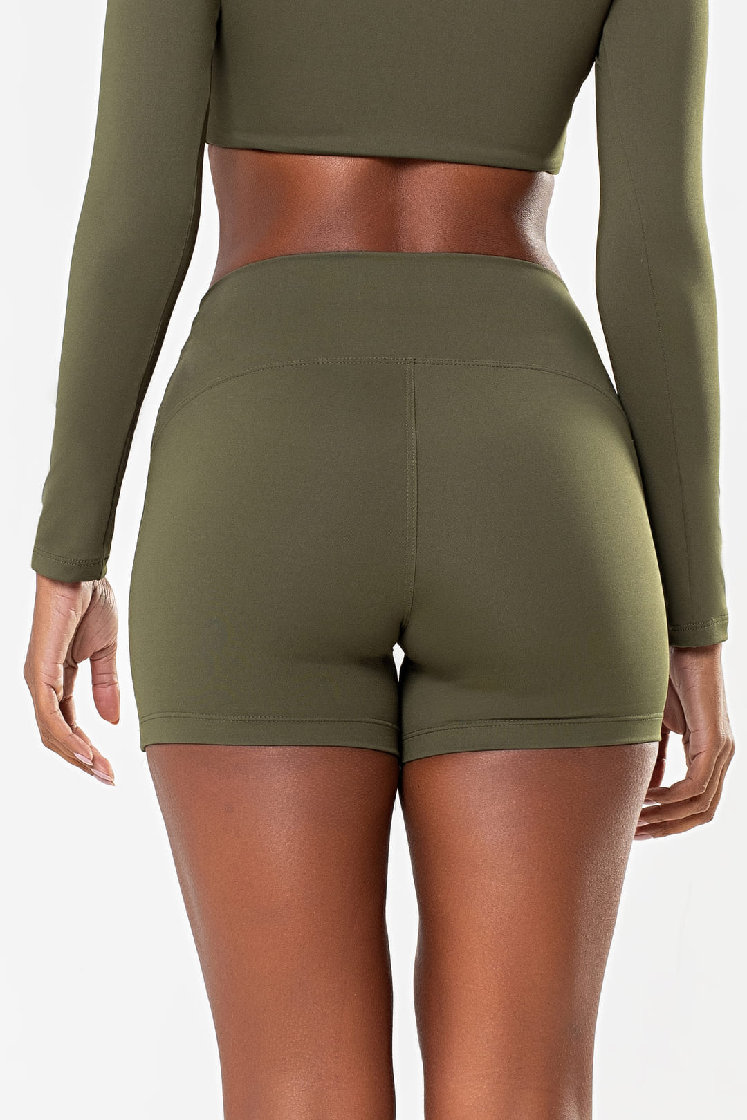 Shorts Lótus Verde Exército — foto 2