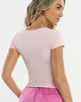 Blusa Hibisco Rosa Ballet — foto 2