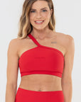 Top Peônia Vermelho Scarlet Canelado — foto 1