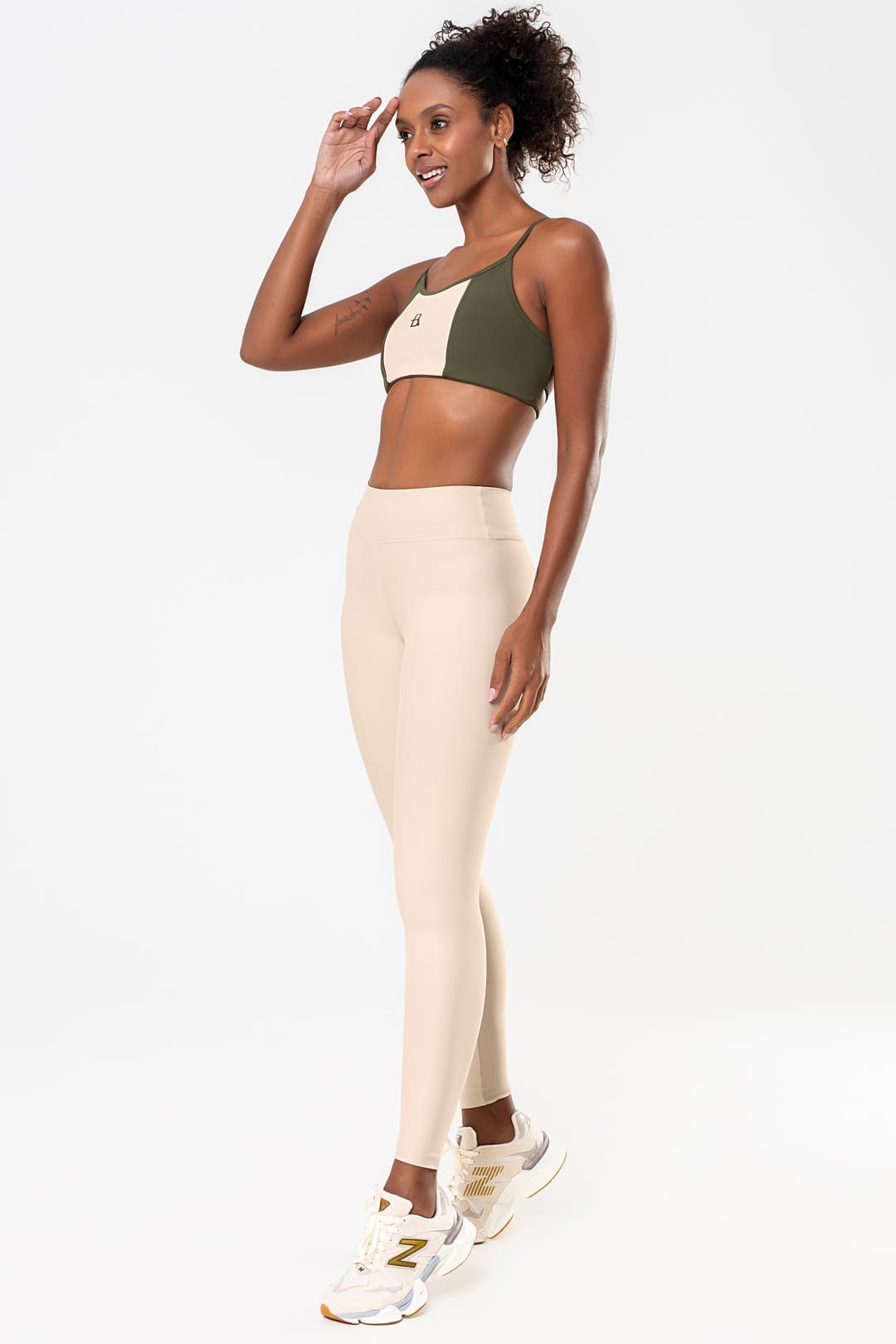 Legging Perpétua Cream — foto 5