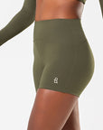 Shorts Lótus Verde Exército — foto 4