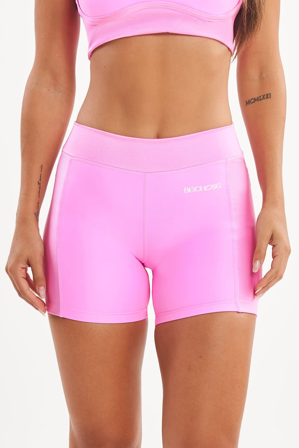 Shorts Orquídea Rosa Sorvete / Glow — foto 1