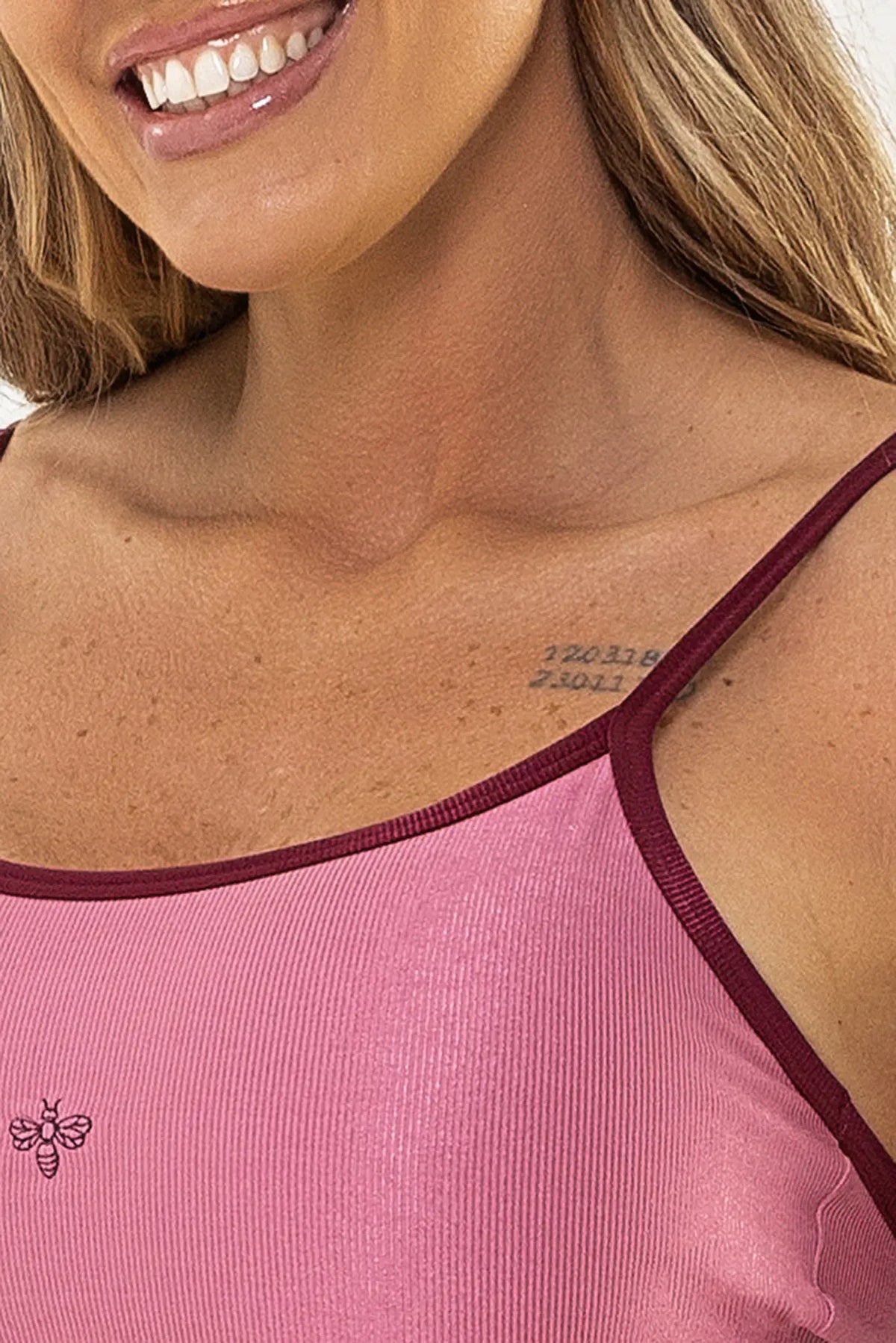 Top Girassol Rosé Glow — foto 3