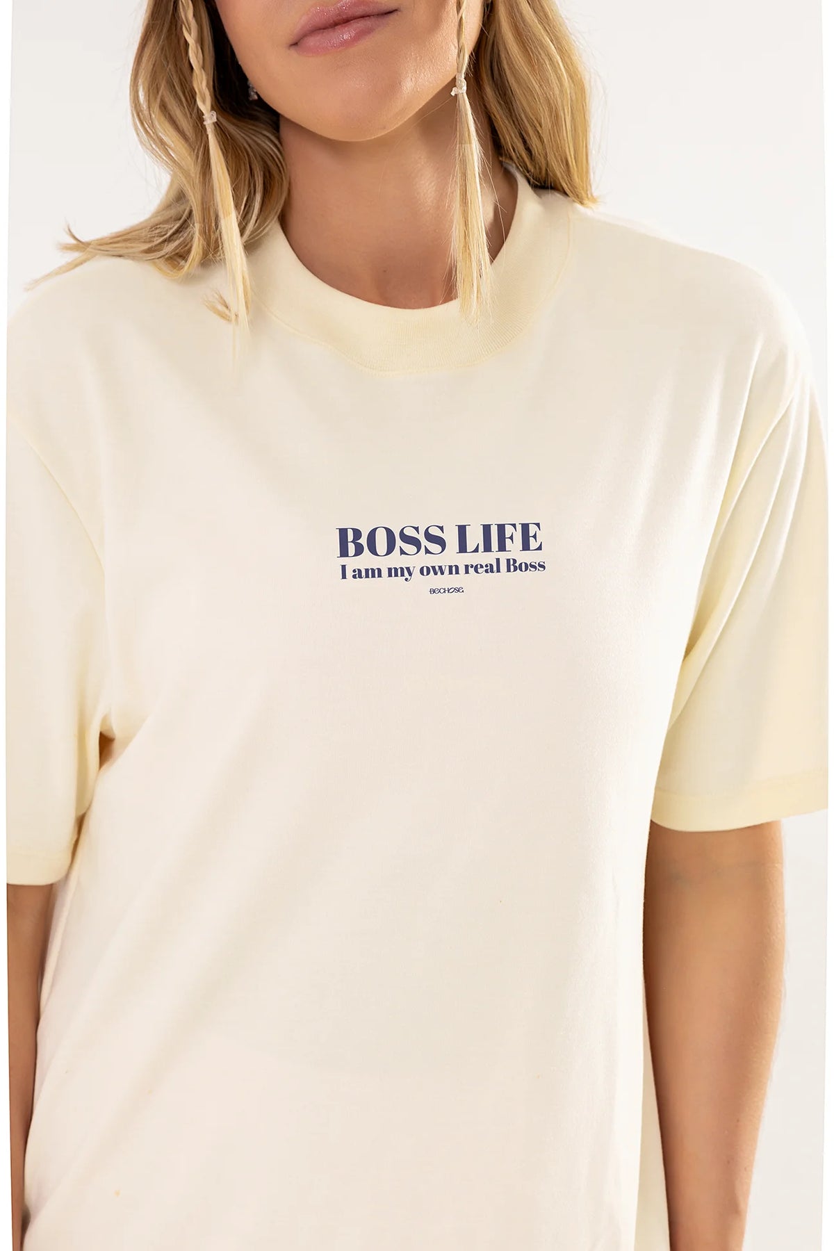 Camiseta Over Boss Life — foto 1