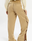 Calça Dália Marfim Acetinado — foto 2