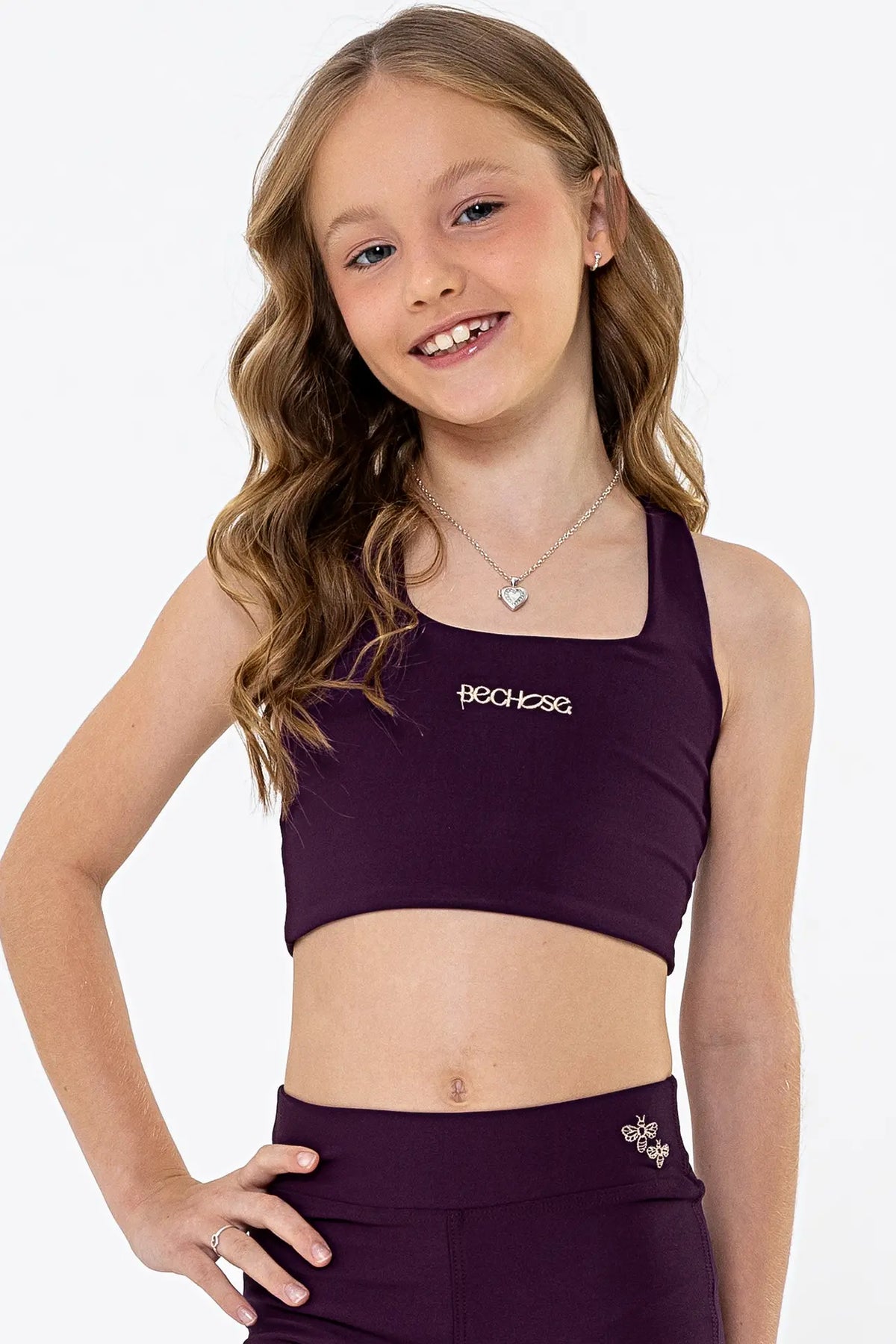 Top Lótus Infantil Açaí — foto 1