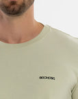 Camiseta Pima Carvalho Moss Gray — foto 3