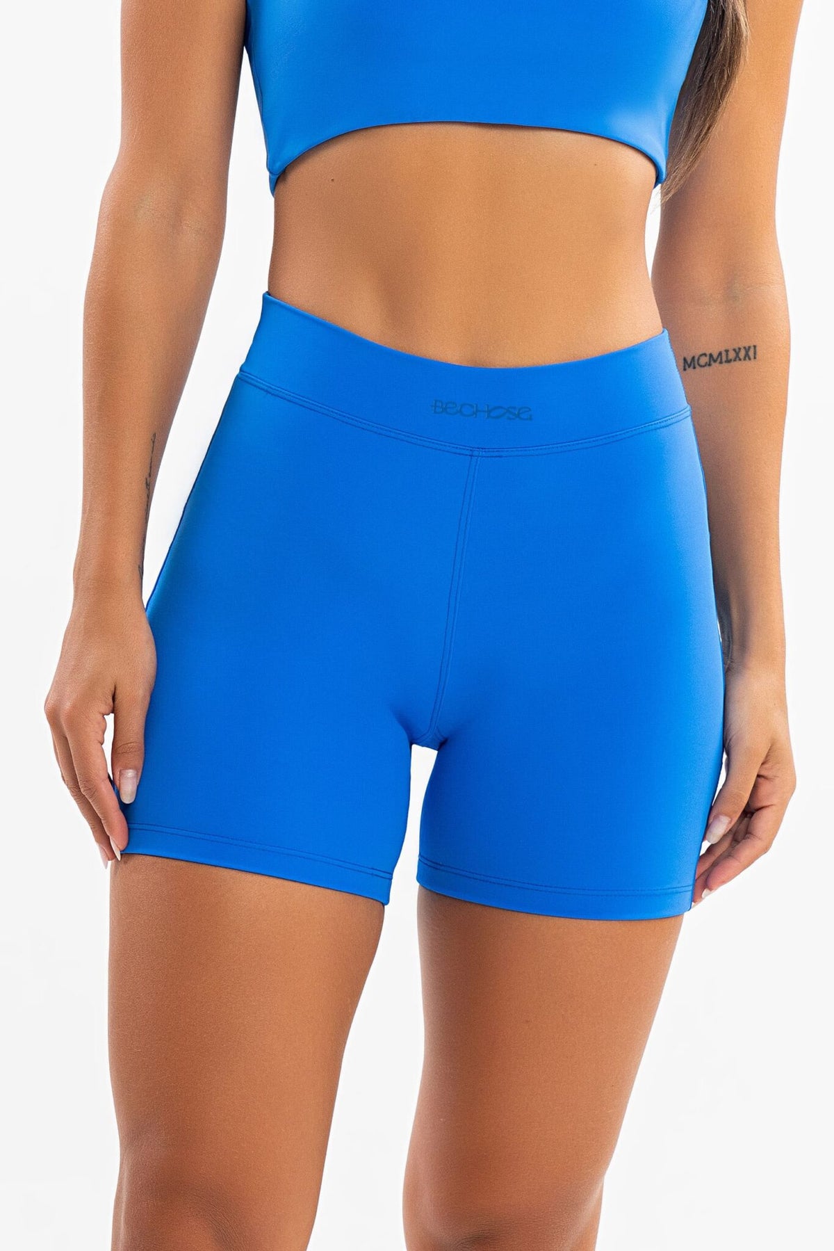 Shorts Peônia Azul Santorini — foto 1