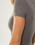 Blusa Hibisco Cinza — foto 4