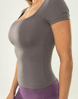 Blusa Hibisco Cinza — foto 6