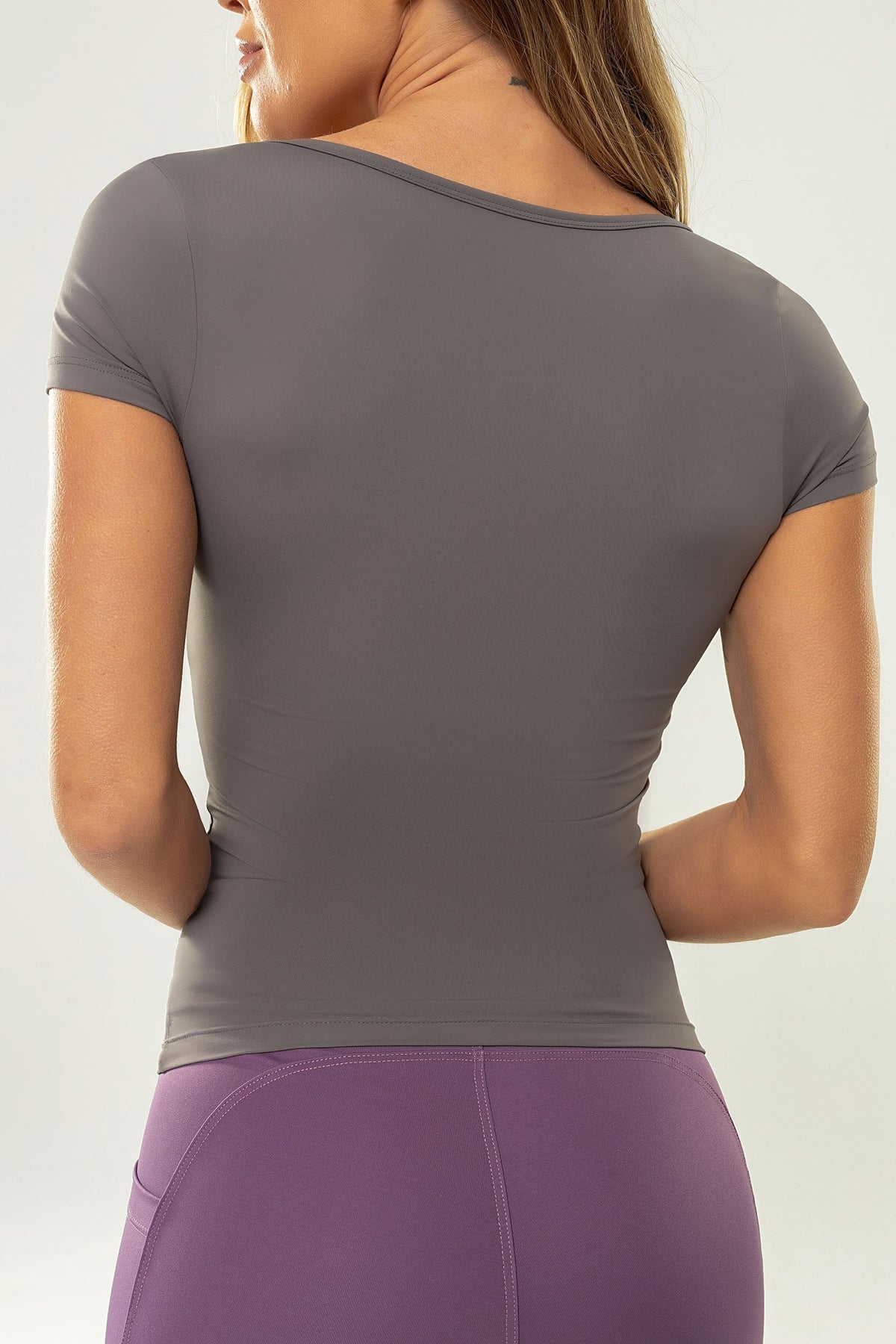 Blusa Hibisco Cinza — foto 7