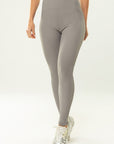 Legging Lótus Cinza Canelado — foto 1