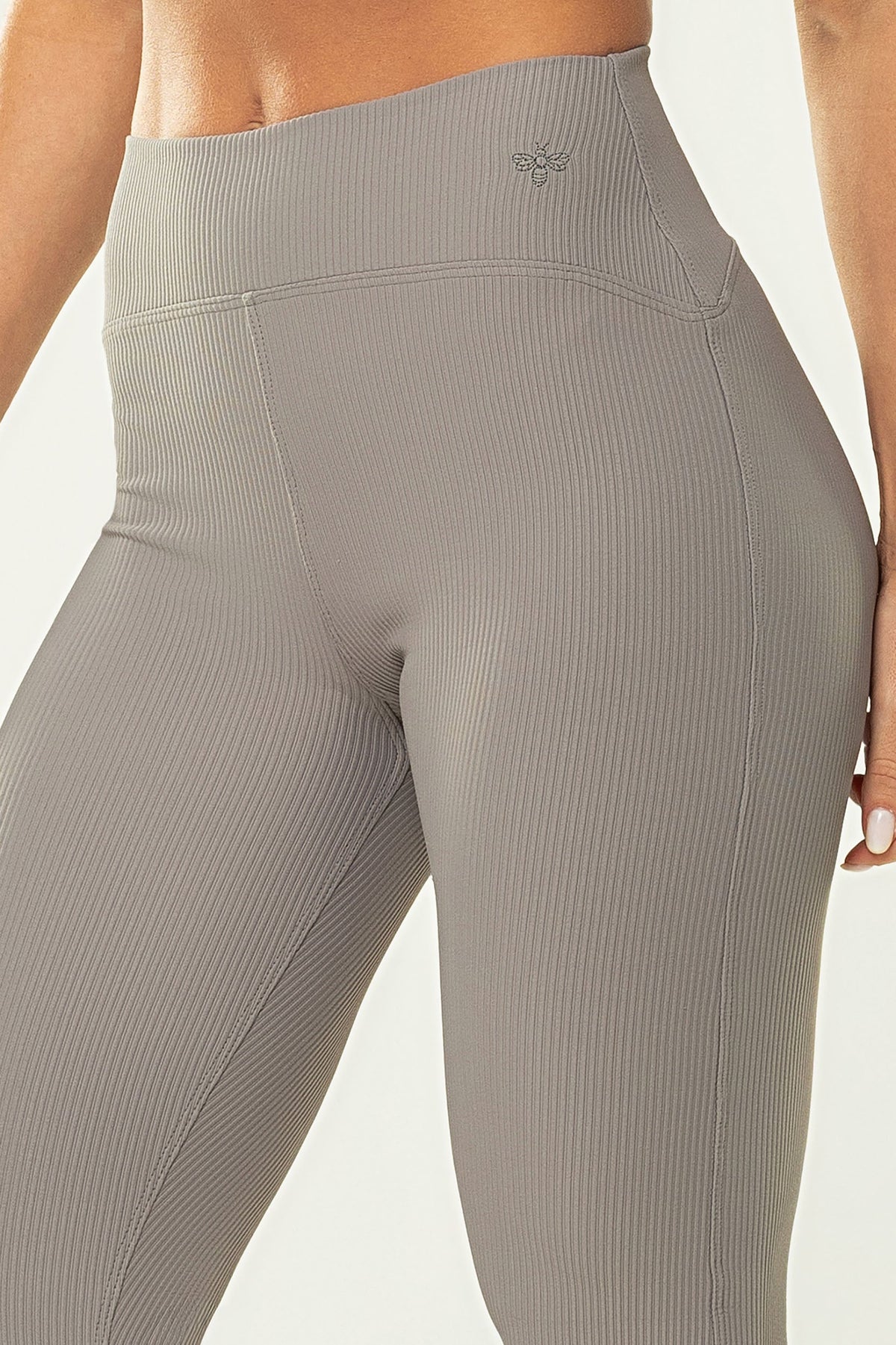 Legging Lótus Cinza Canelado — foto 5