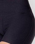 Shorts Lotus Preto Canelado — foto 3
