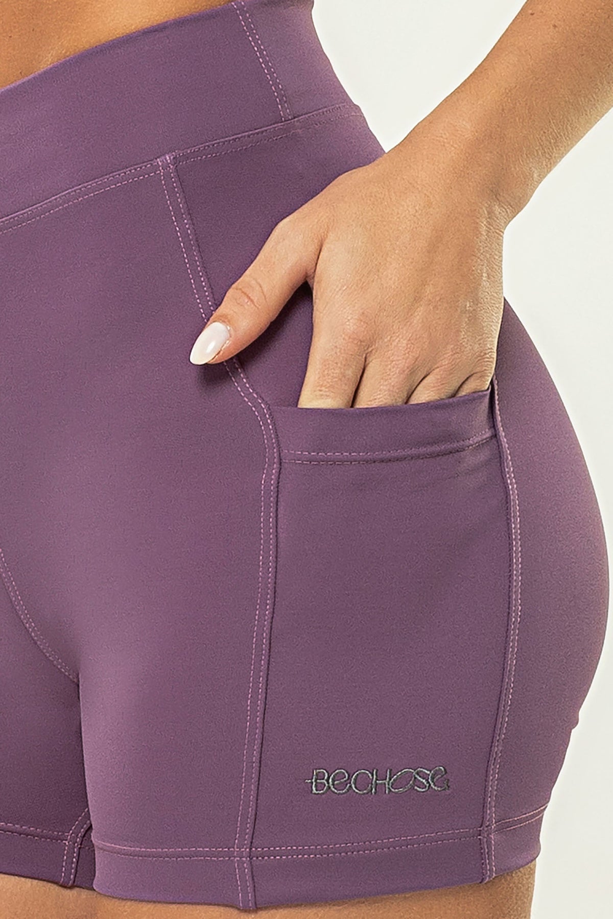 Shorts Aurora Roxo Amarone — foto 3