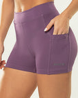 Shorts Aurora Roxo Amarone — foto 4