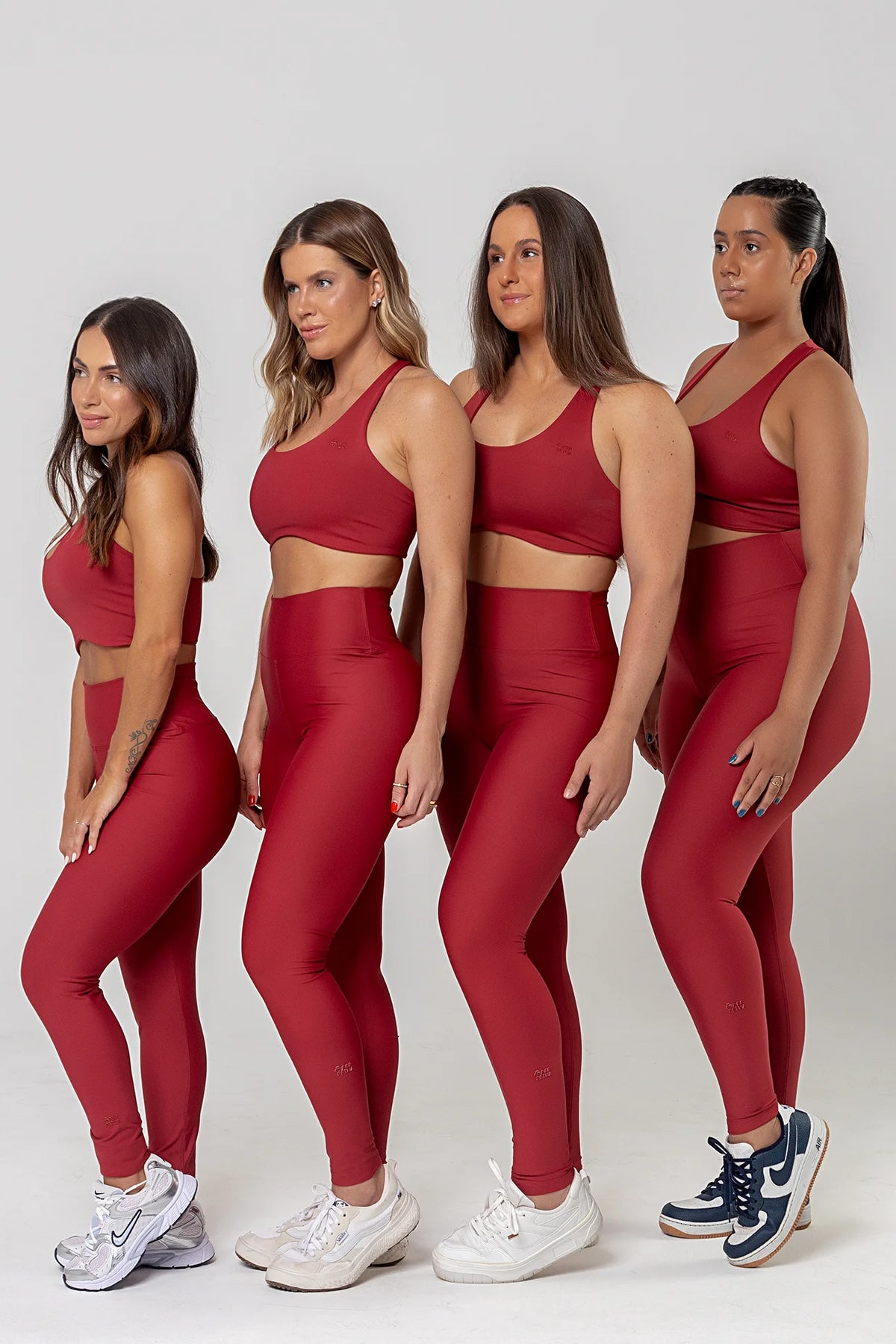 Legging Perpétua 6" Red Dark — foto 7