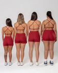 Shorts Perpétua 2" Red Dark — foto 12