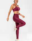 Legging Lótus Bordô Glow — foto 6