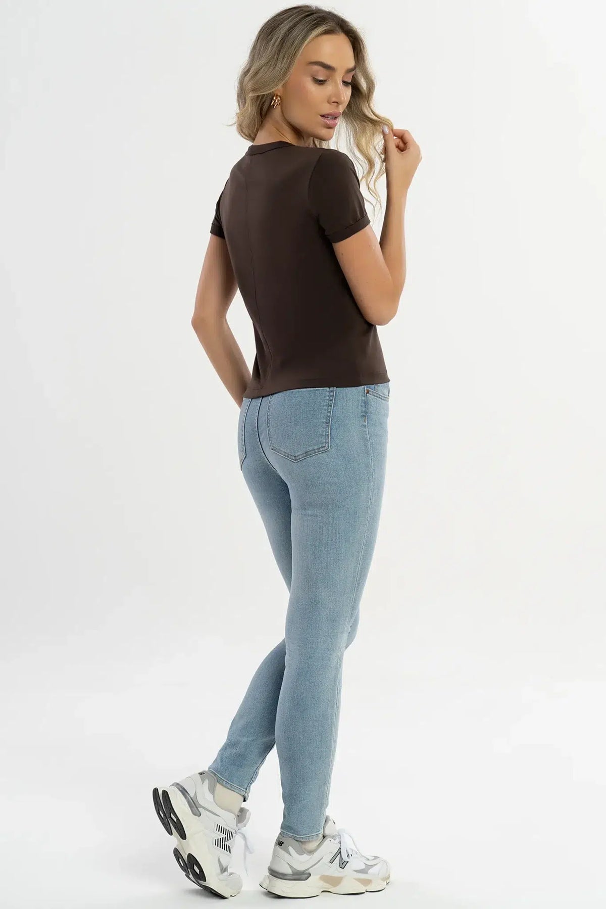 Blusa Pima Dália Brown — foto 6