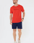 Camiseta Dry Básica Masculina Vermelha — foto 5