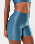 Shorts Peonia Azul Jeans Glow — foto 3