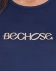 Blusa Dry Bchose Marinho / Bege — foto 3