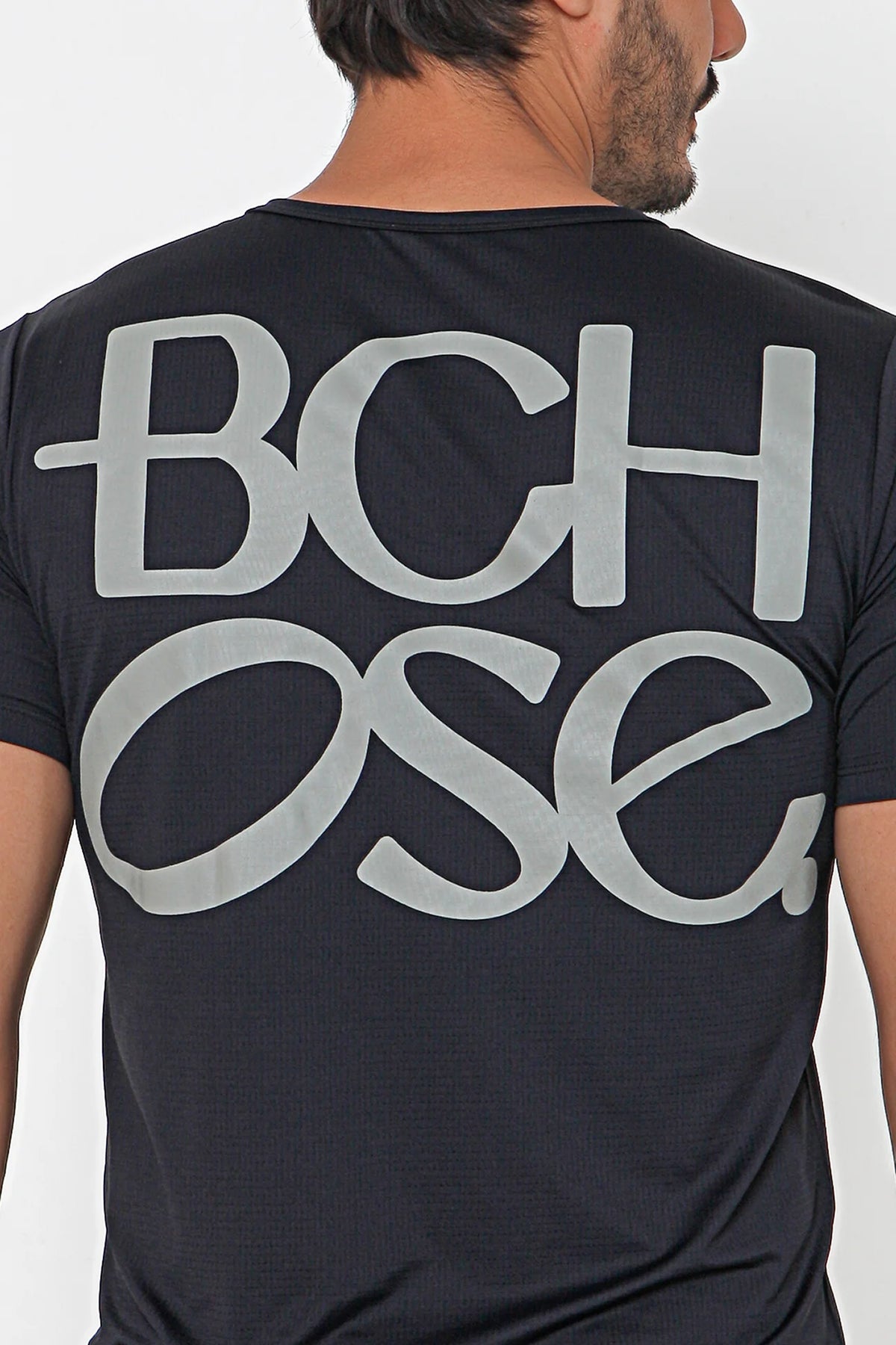 Camiseta Dry Bchose Preto / Cinza — foto 2