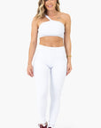 Legging Peônia Branco Canelado — foto 7