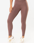 Legging Amarilis Castanho / Cream — foto 6