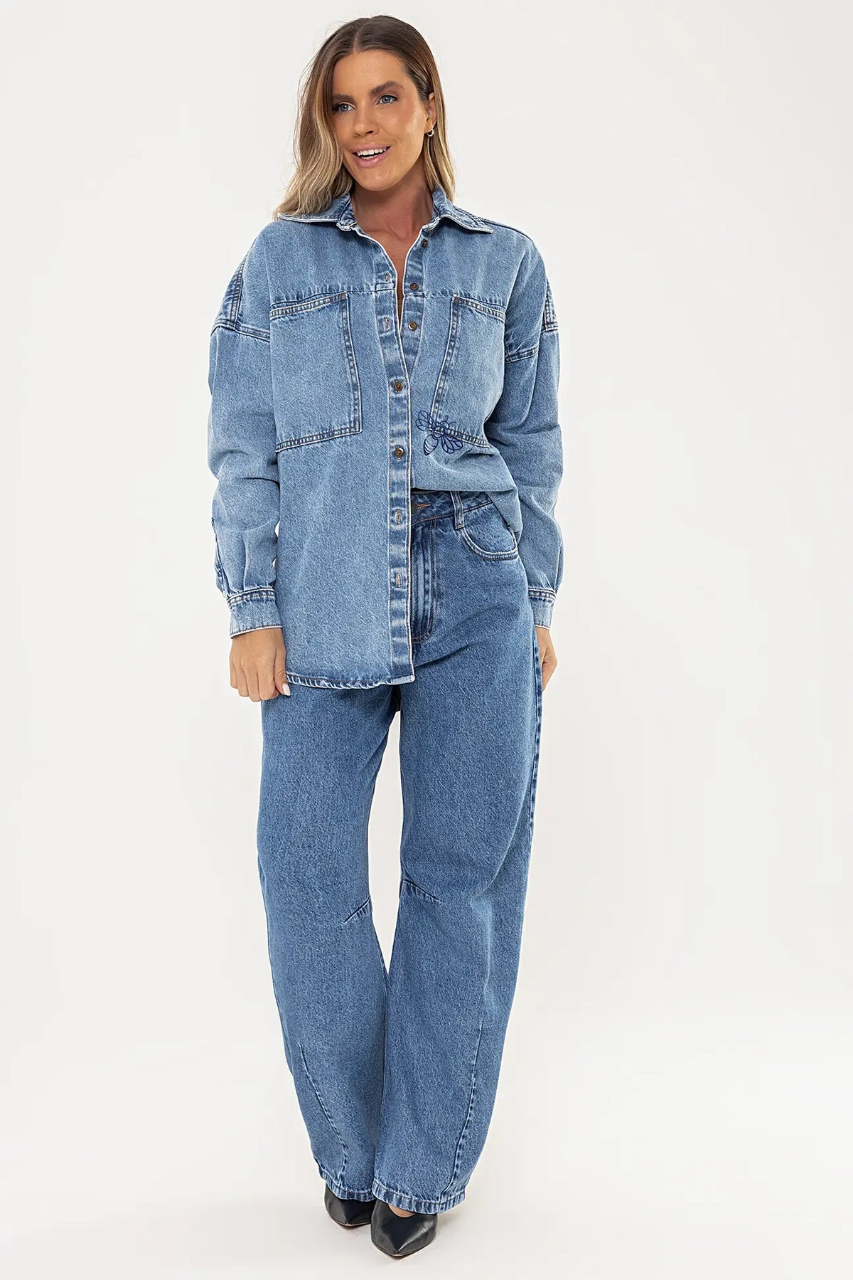 Jaqueta Abelha Jeans — foto 8
