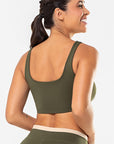 Top Amarilis Verde Exército / Cream — foto 2