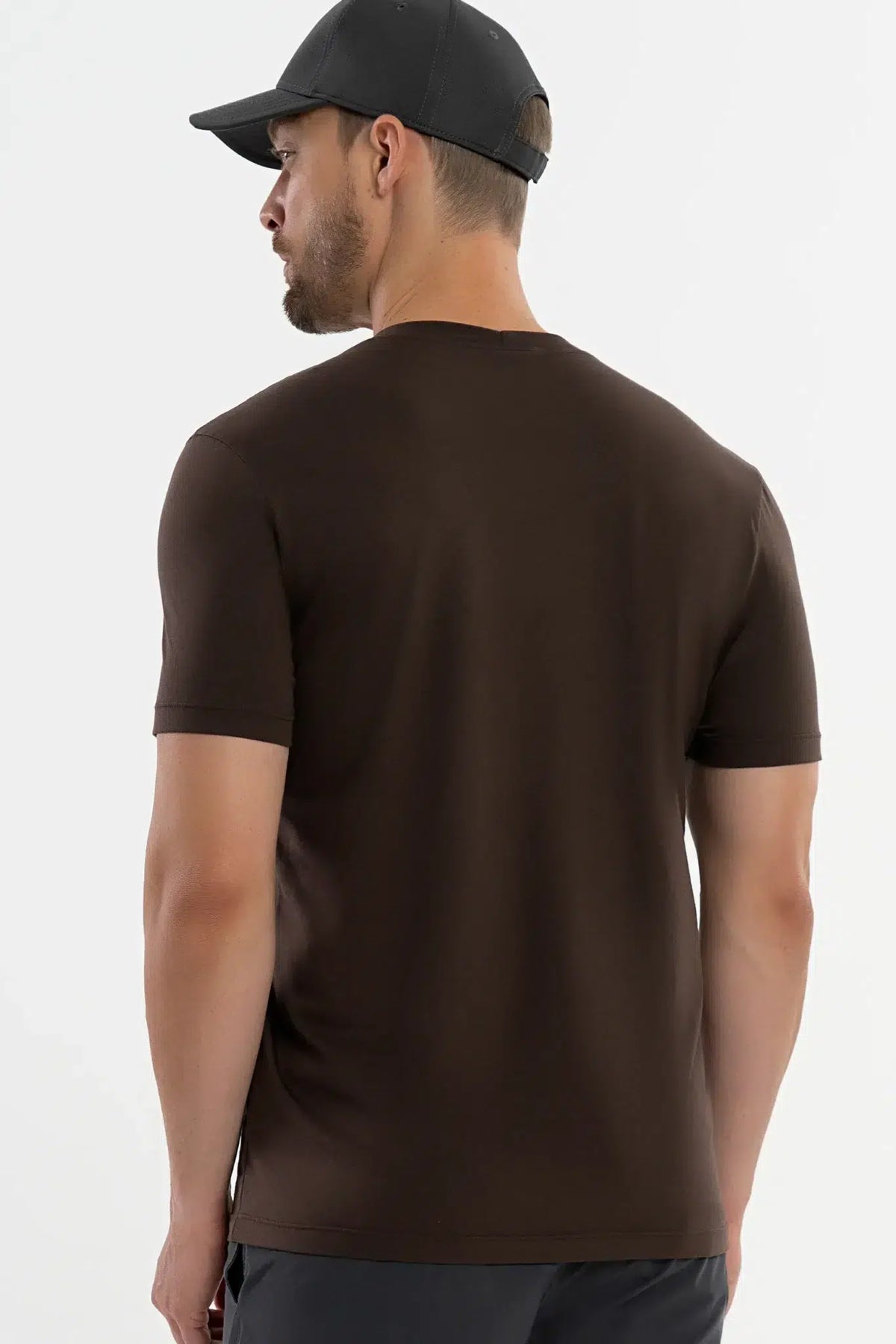 Camiseta Pima Carvalho Brown — foto 2