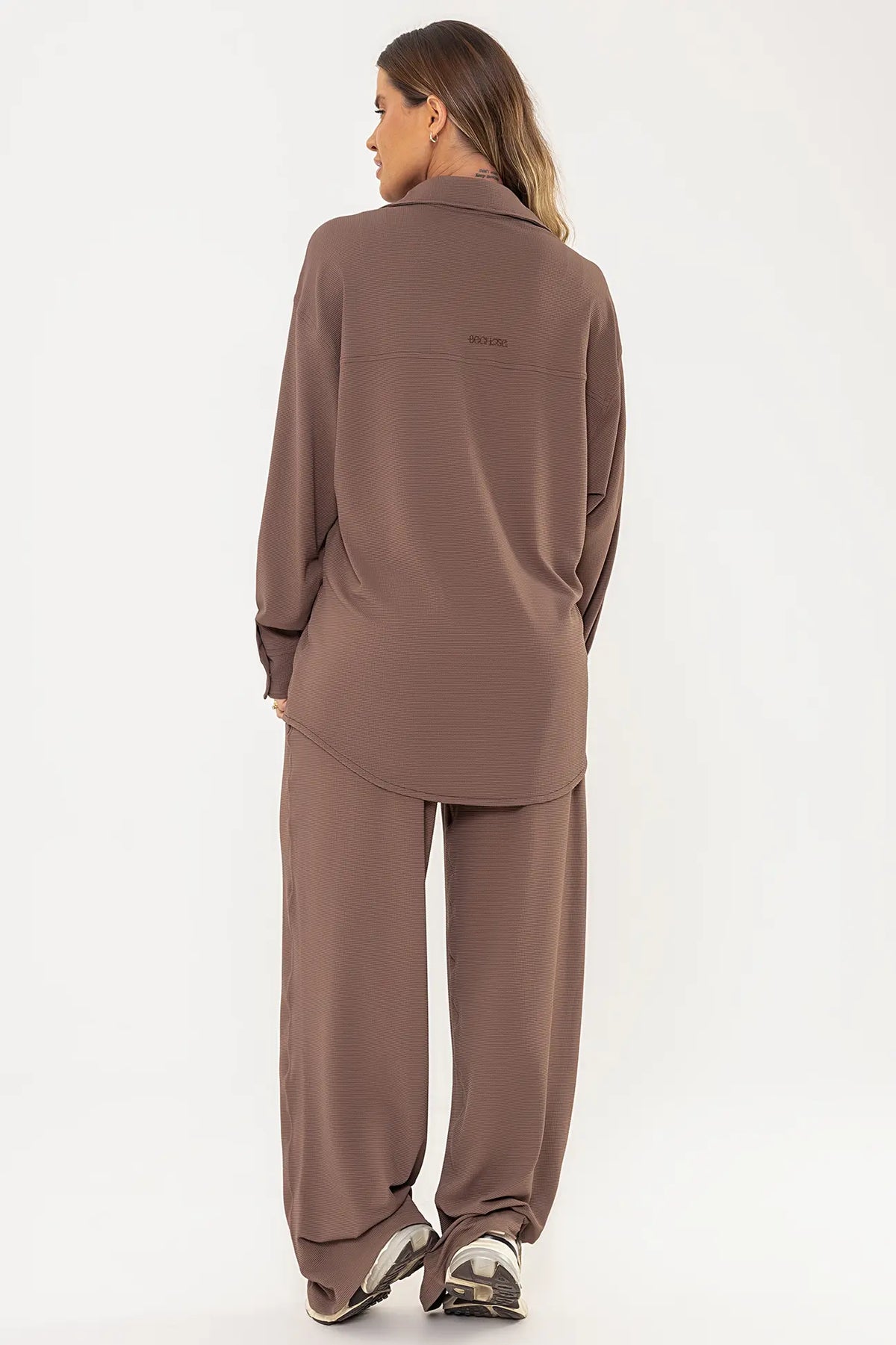Camisa Violeta Marrom — foto 9